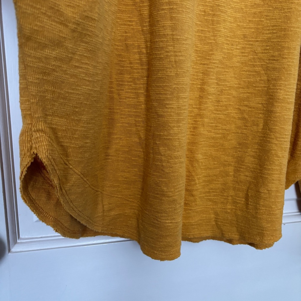 Anthropologie mustard yellow sweater - Picture 7 of 11